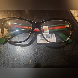 Gucci Women's Glasses in Black and Green